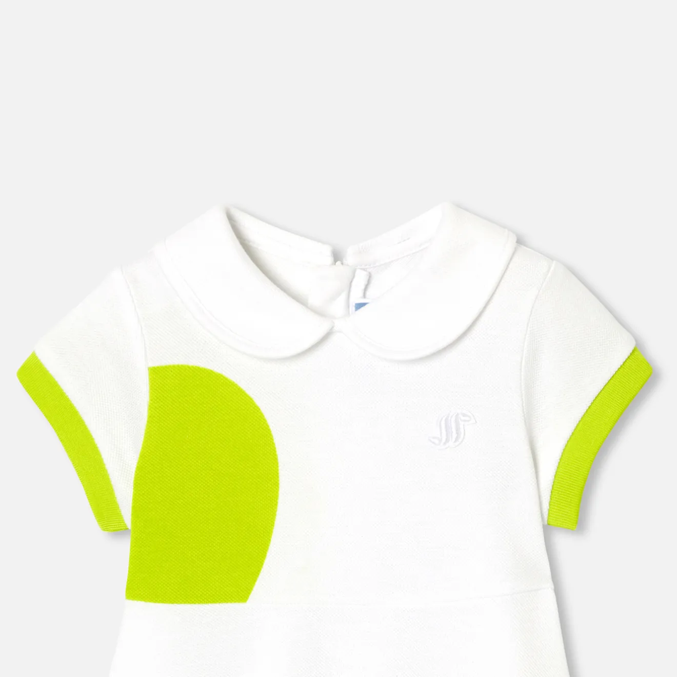 Jacadi Kleider>Polokleid Kleinkind Mädchen WEISS/MEHRFARBIG