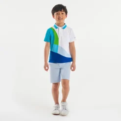 Jacadi T-Shirts, Polos, Langarmshirts>Poloshirt aus Baumwoll-Pikee für Jungen WEISS/MEHRFARBIG