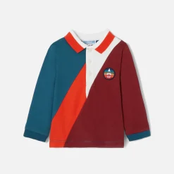 Jacadi T-Shirts, Polos, Langarmshirts>Poloshirt für Jungen BLAU/ROT