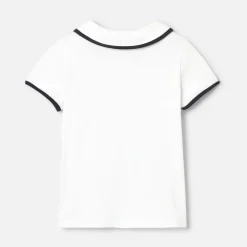 Jacadi T-Shirts, Polos, Langarmshirts>Poloshirt für Mädchen JACADI WEISS