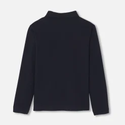 Jacadi T-Shirts, Polos, Langarmshirts>Poloshirt mit langen Ärmeln für Jungen MARINEBLAU JACADI