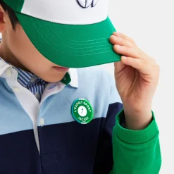 Jacadi T-Shirts, Polos, Langarmshirts>Poloshirt mit langen Ärmeln für Jungen GRÜN/MEHRFARBIG