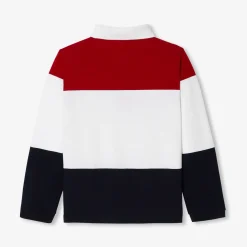 Jacadi T-Shirts, Polos, Langarmshirts>Poloshirt mit langen Ärmeln für Jungen ROT/MEHRFARBIG