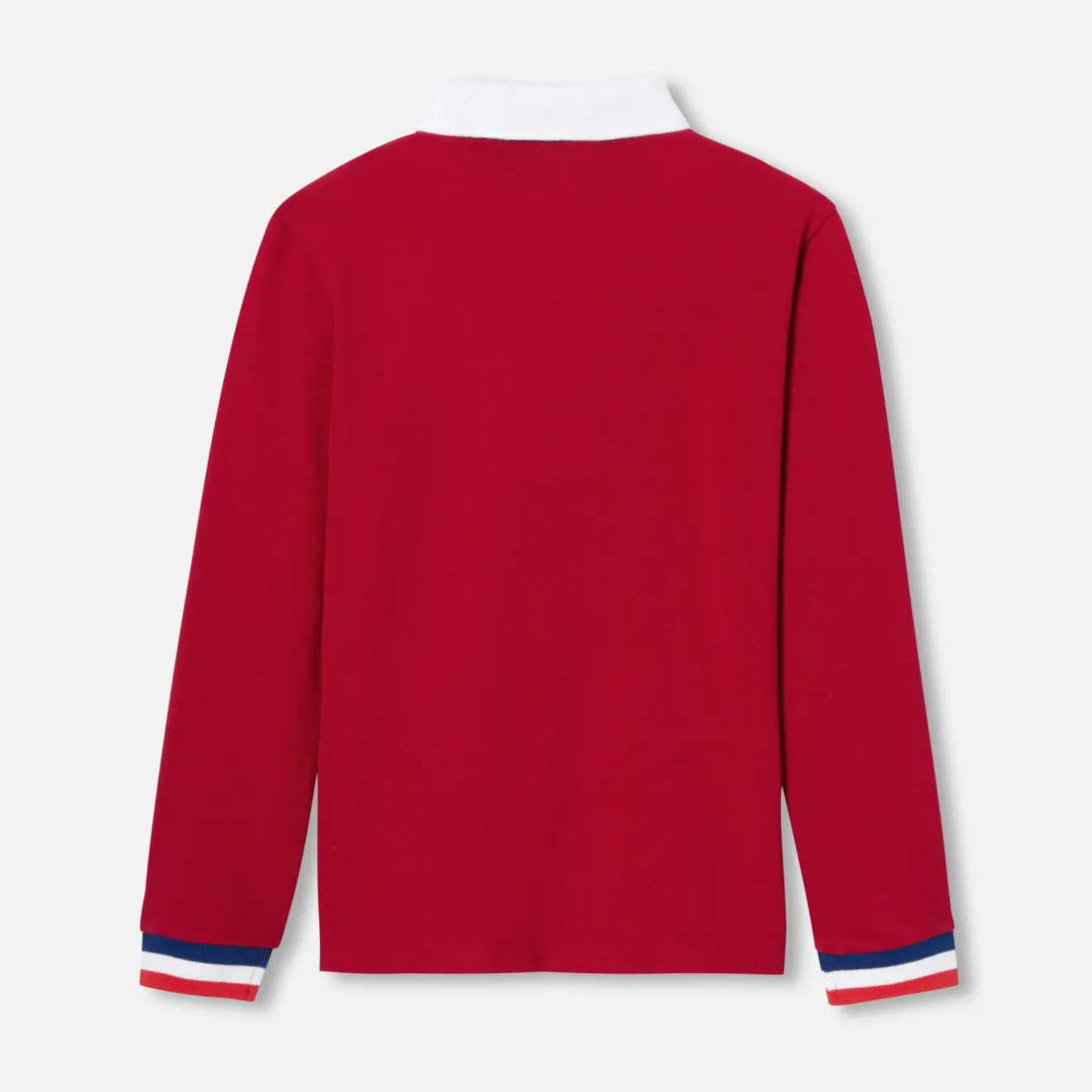 Jacadi T-Shirts, Polos, Langarmshirts>Poloshirt mit langen Ärmeln für Jungen STEIN ROT