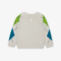 Jacadi Pullover, Sweatshirts, Strickjacken>Pullover aus Jacquard Kleinkind Junge BEIGE MELIERT