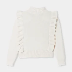 Jacadi Pullover, Sweatshirts, Strickjacken>Pullover aus Wolle für Mädchen WEICHES JACADI WEISS