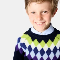 Jacadi Pullover, Sweatshirts, Strickjacken>Pullover für Junge aus nachhaltige Wolle MARINEBLAU JACADI