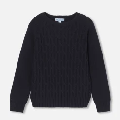 Jacadi Pullover, Sweatshirts, Strickjacken>Pullover für Jungen MARINEBLAU JACADI