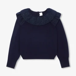 Jacadi Pullover, Sweatshirts, Strickjacken>Pullover für Mädchen MARINEBLAU JACADI