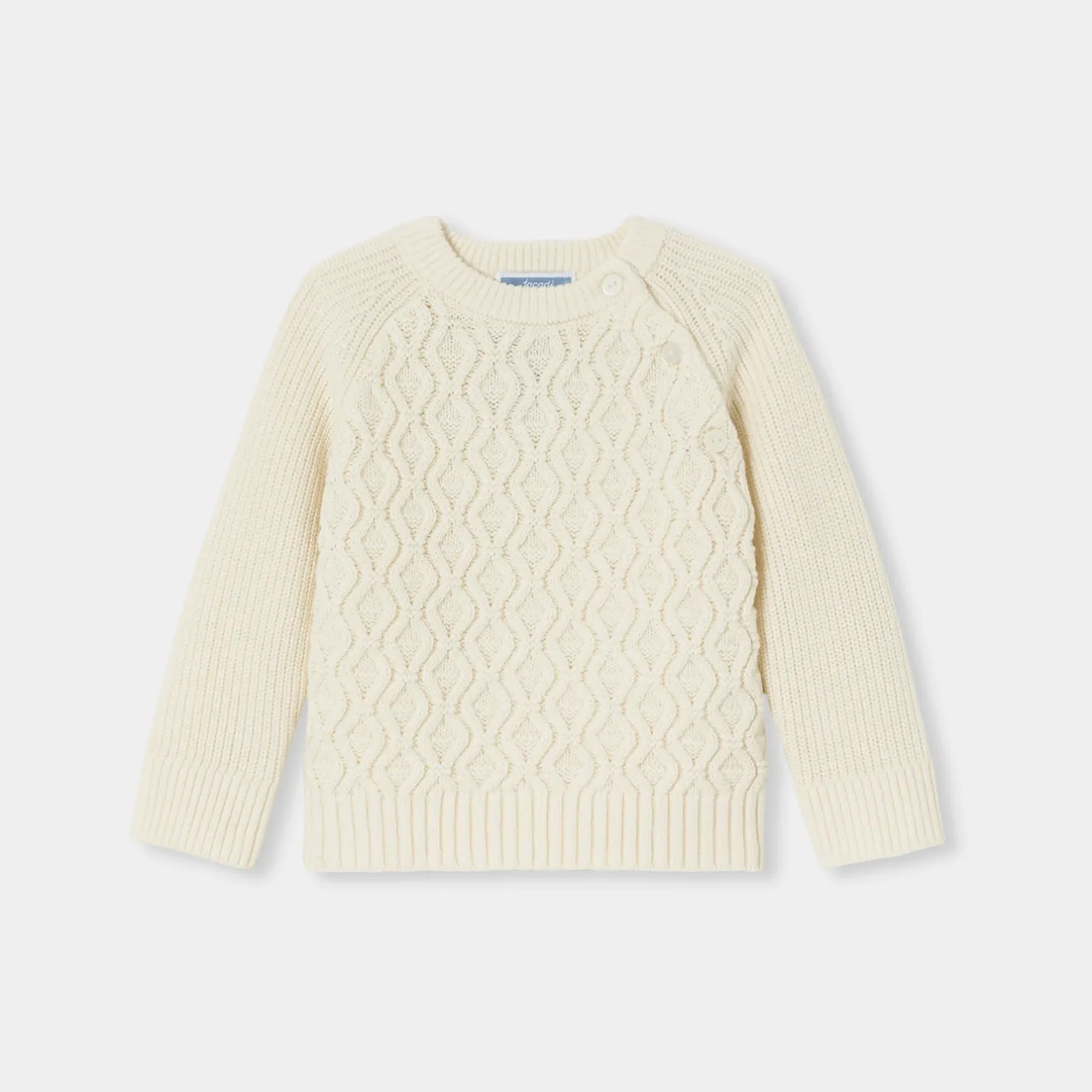 Jacadi Pullover, Sweatshirts, Strickjacken>Pullover Kleinkind Junge WEICHES JACADI WEISS