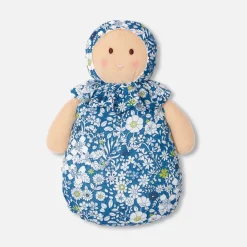 Jacadi Babyspielzeug, Plüschtiere & Schnuffeltücher|Kuscheltiere & Schnuffeltücher>Puppe Josephine aus Liberty-Stoff BLAU/MEHRFARBIG