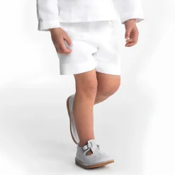 Jacadi Sandalen|Halbschuhe & Mokassins>Riemchenschuhe aus Glattleder JACADI WEISS