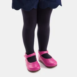 Jacadi Ballerinas & Riemchenschuhe|Schuhe>Riemchenschuhe für kleine Mädchen aus Lackleder ROSA