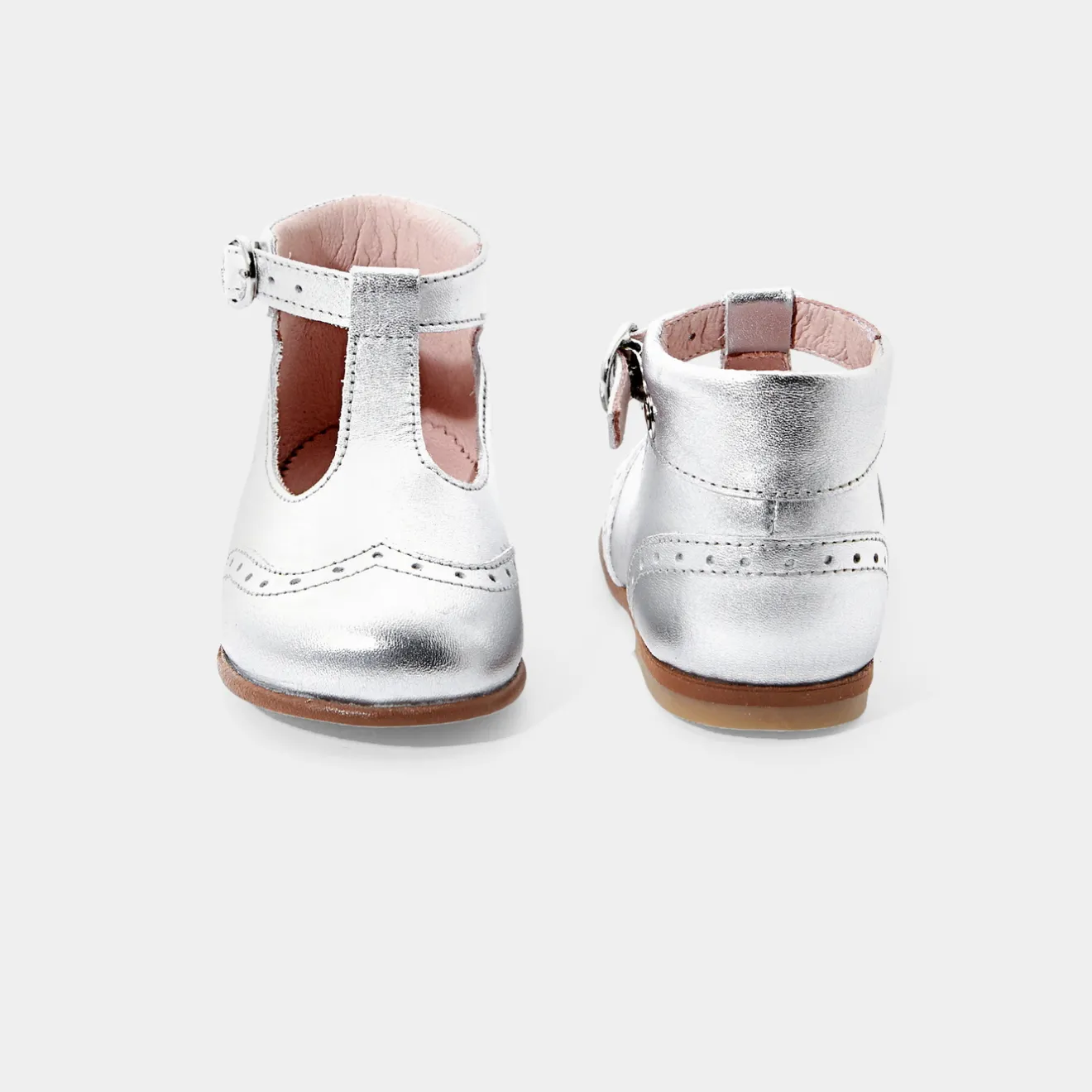 Jacadi Ballerinas & Riemchenschuhe|Schuhe>Riemchenschuhe für Mädchen SILBER