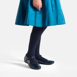 Jacadi Ballerinas & Riemchenschuhe>Riemchenschuhe für Mädchen aus Leder MARINEBLAU JACADI