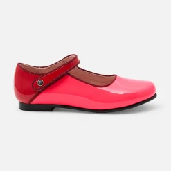 Jacadi Ballerinas & Riemchenschuhe>Riemchenschuhe für Mädchen aus Lackleder ROSA