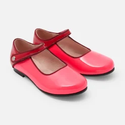 Jacadi Ballerinas & Riemchenschuhe>Riemchenschuhe für Mädchen aus Lackleder ROSA