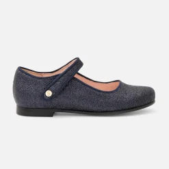 Jacadi Ballerinas & Riemchenschuhe>Riemchenschuhe mit Pailletten für Mädchen MARINEBLAU JACADI
