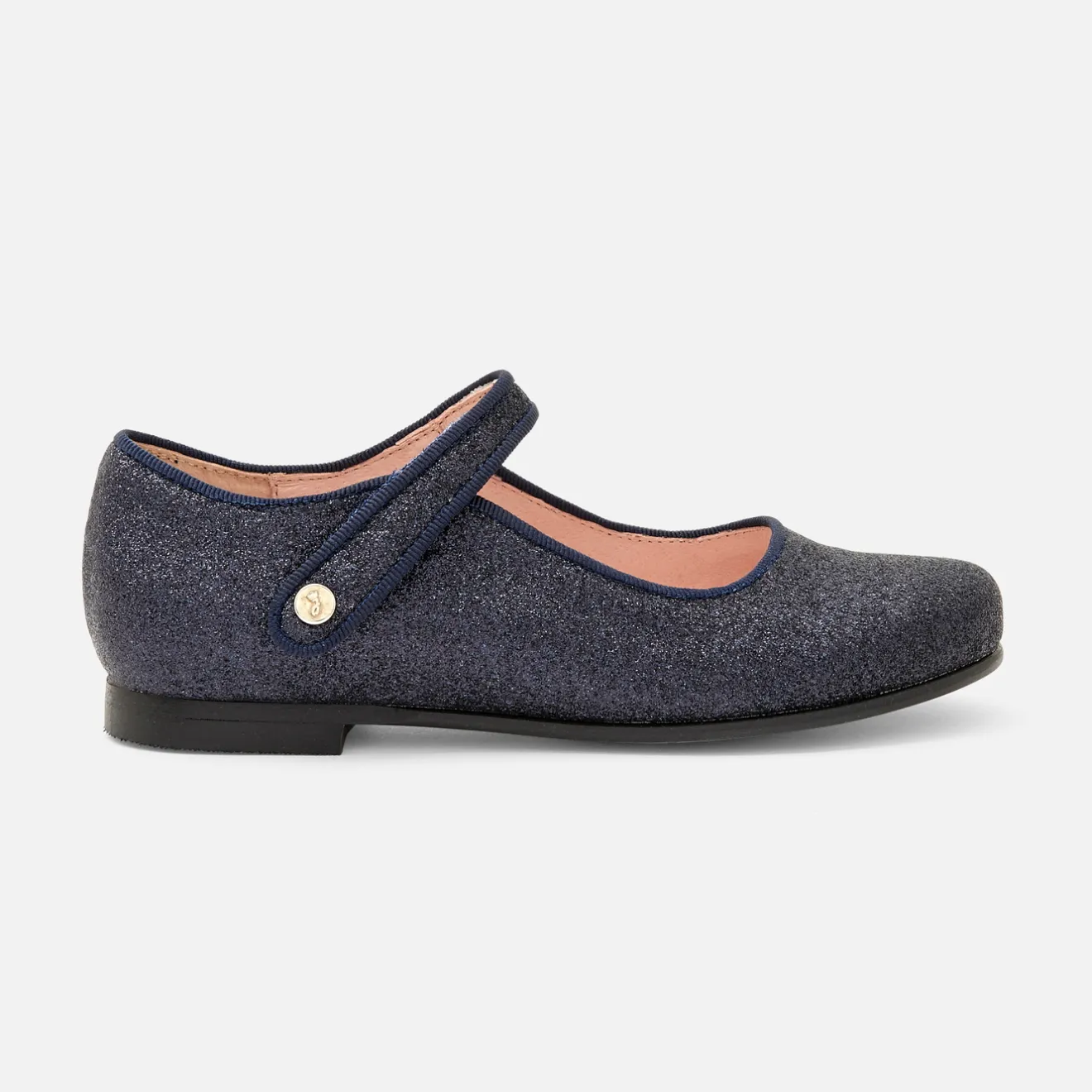Jacadi Ballerinas & Riemchenschuhe>Riemchenschuhe mit Pailletten für Mädchen MARINEBLAU JACADI