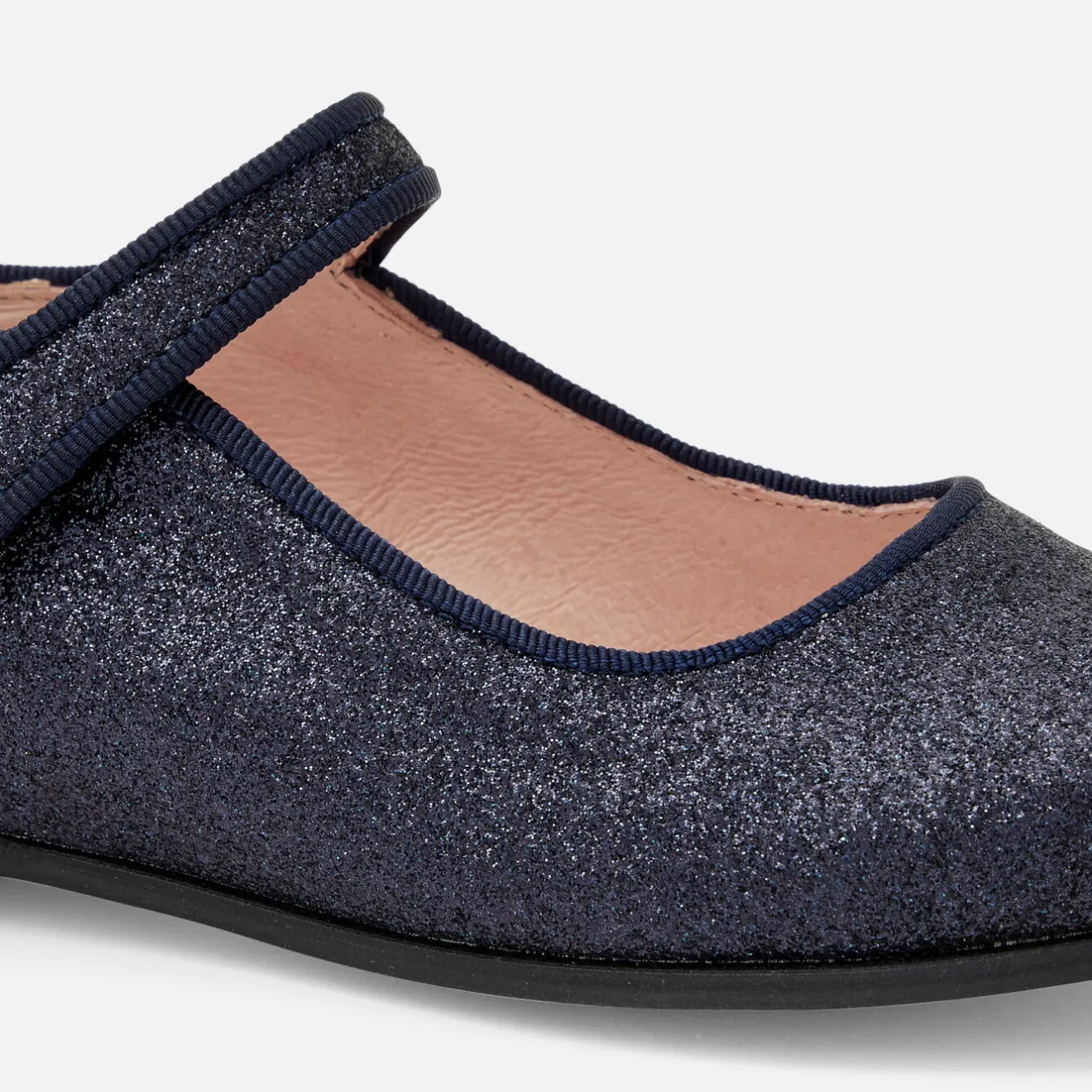 Jacadi Ballerinas & Riemchenschuhe>Riemchenschuhe mit Pailletten für Mädchen MARINEBLAU JACADI