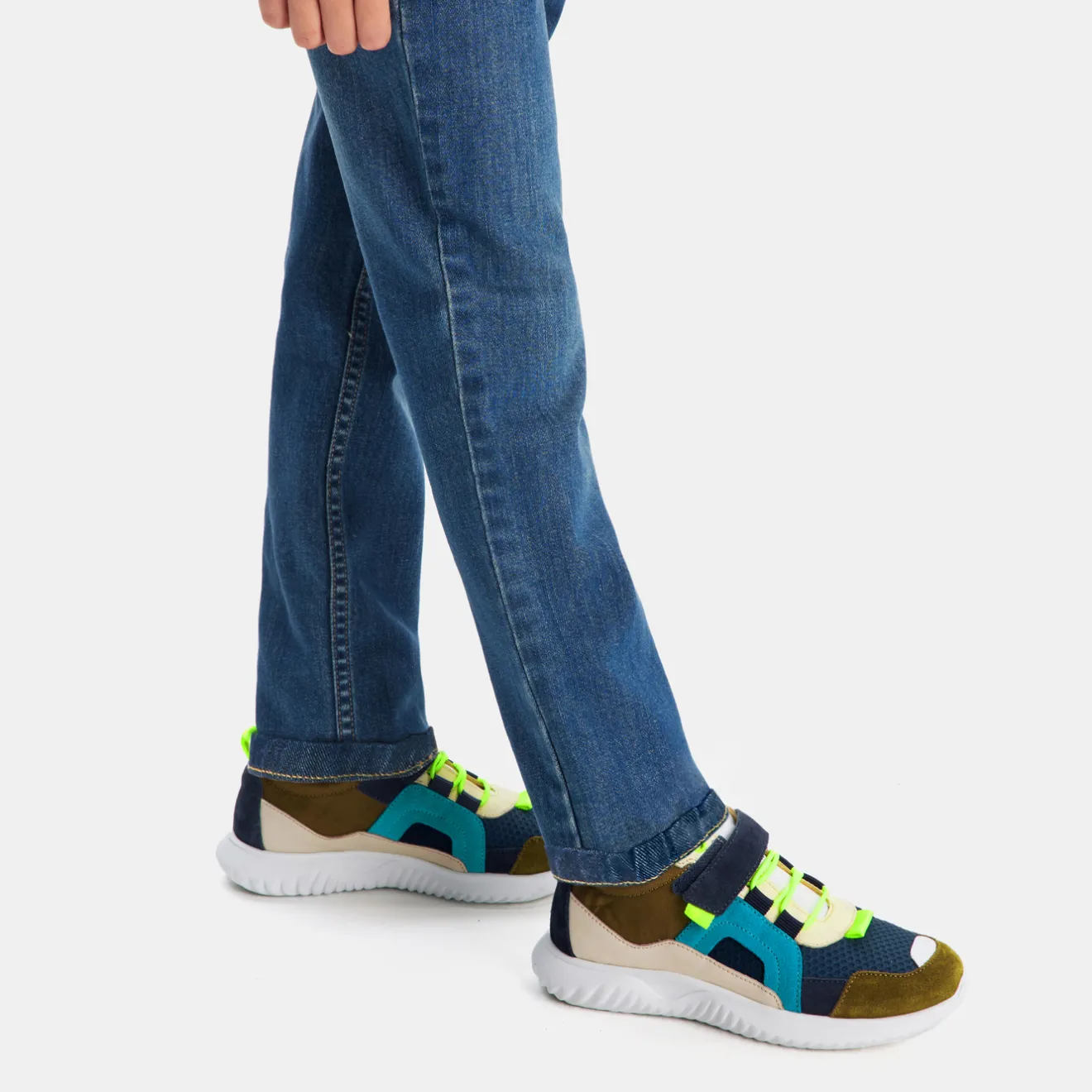 Jacadi Sneakers>Running-Sneakers für Jungen KAKI