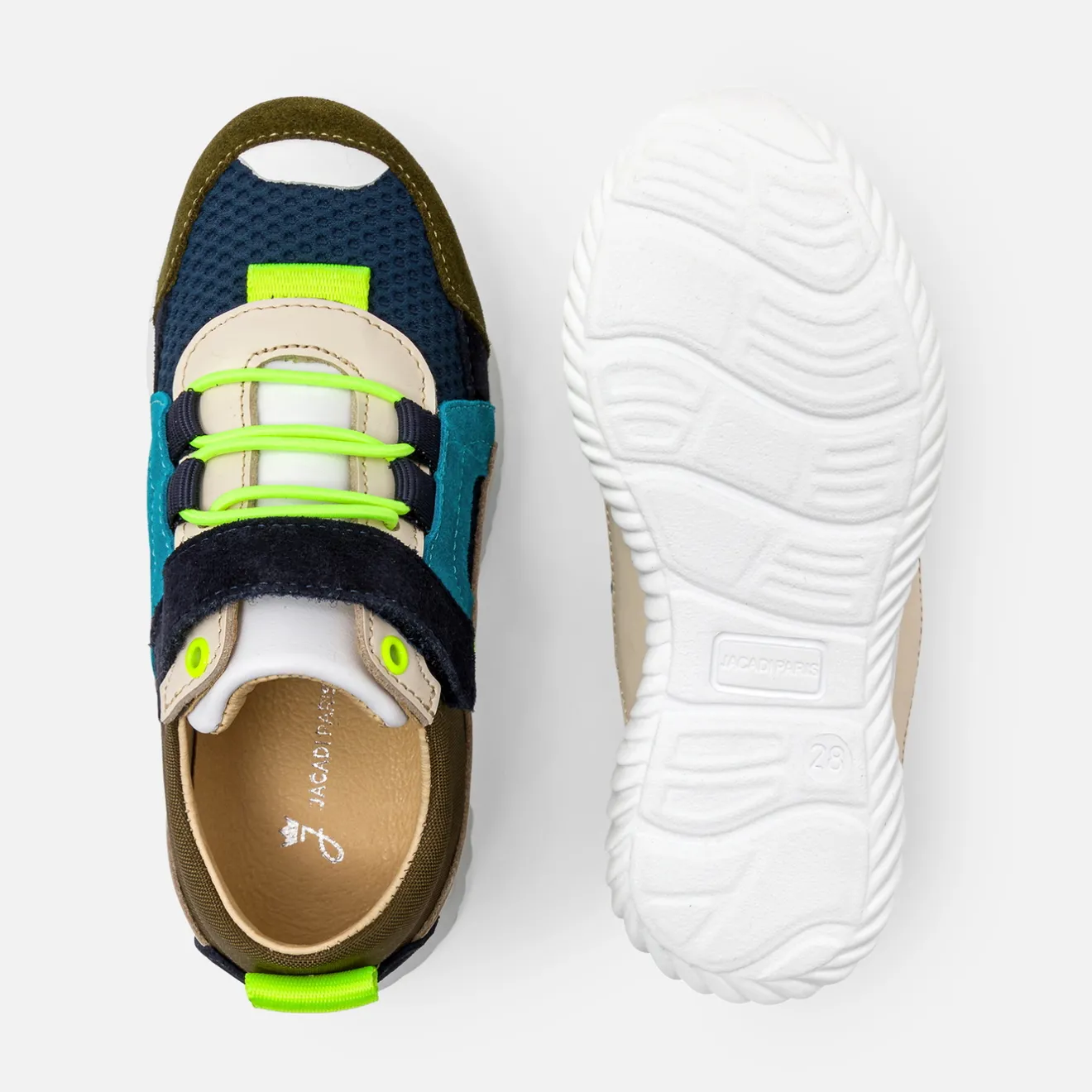 Jacadi Sneakers>Running-Sneakers für Jungen KAKI