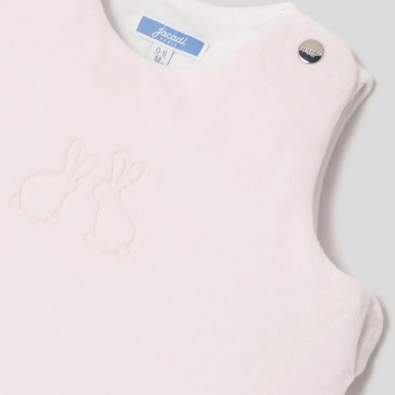 Jacadi Schlafsäcke Und Decken|Schlafsäcke & Decken>Samt-Schlafsack 0-6 Monate ROSA BLASS JACADI