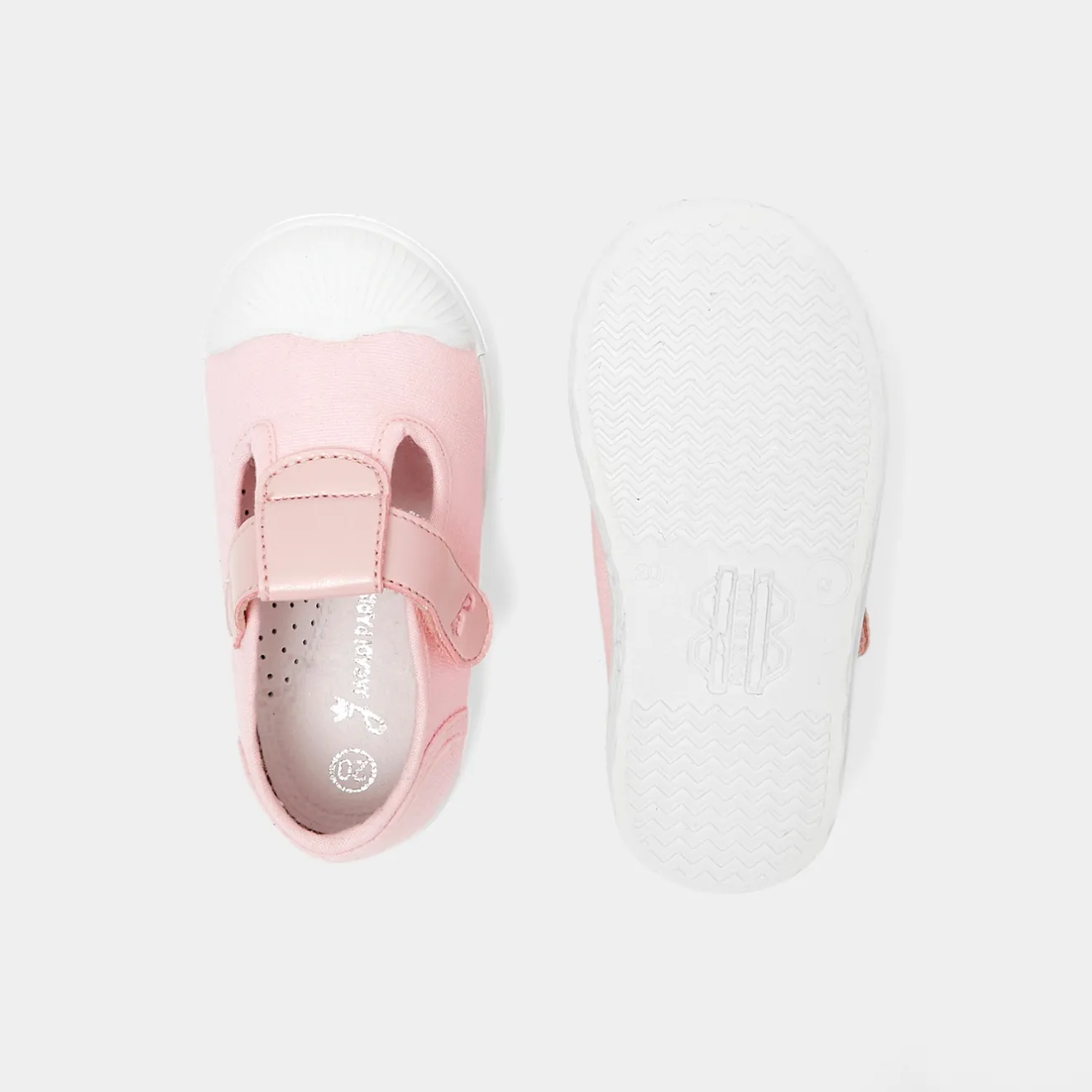 Jacadi Stoffschuhe|Sandalen>Sandalen aus Canvas für Mädchen ROSA