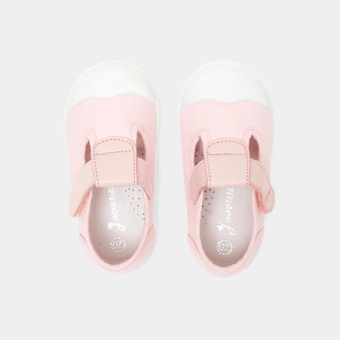 Jacadi Stoffschuhe|Sandalen>Sandalen aus Canvas für Mädchen ROSA