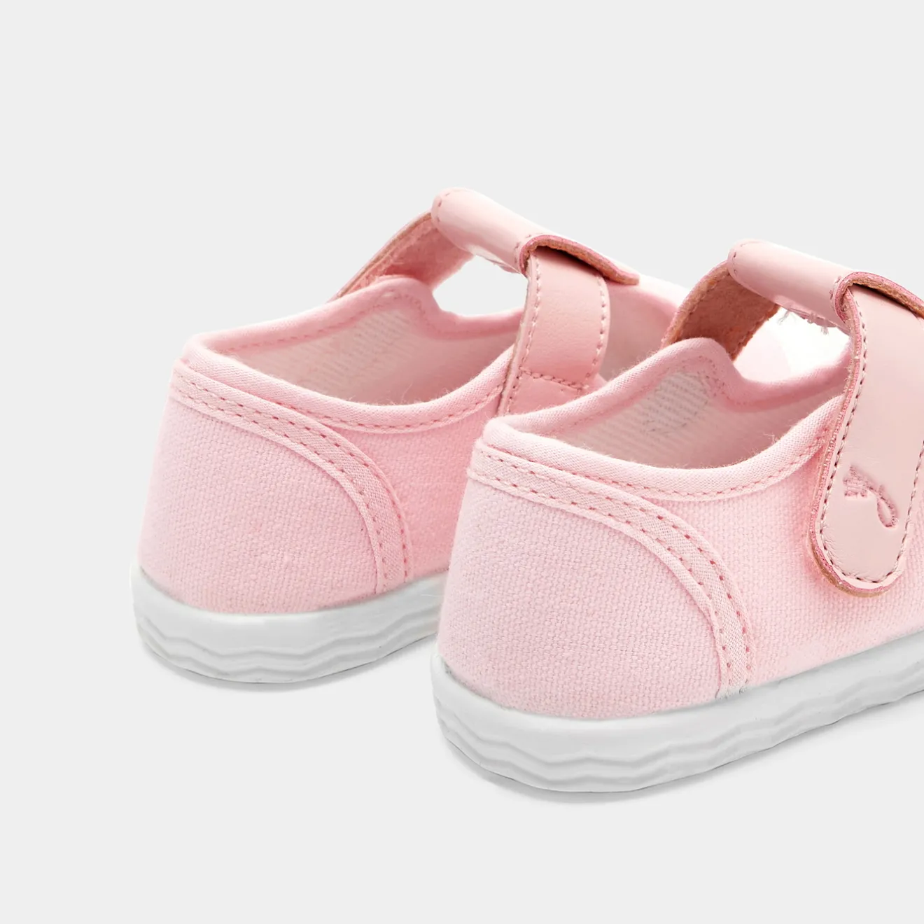 Jacadi Stoffschuhe|Sandalen>Sandalen aus Canvas für Mädchen ROSA