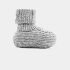 Jacadi Socken Und Stiefelchen|Socken>Schühchen aus Kaschmir GRAU MELIERT HELL JACADI