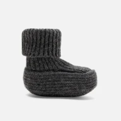 Jacadi Socken Und Stiefelchen|Socken>Schühchen aus Kaschmir GRAU ANTHRACITE JACADI