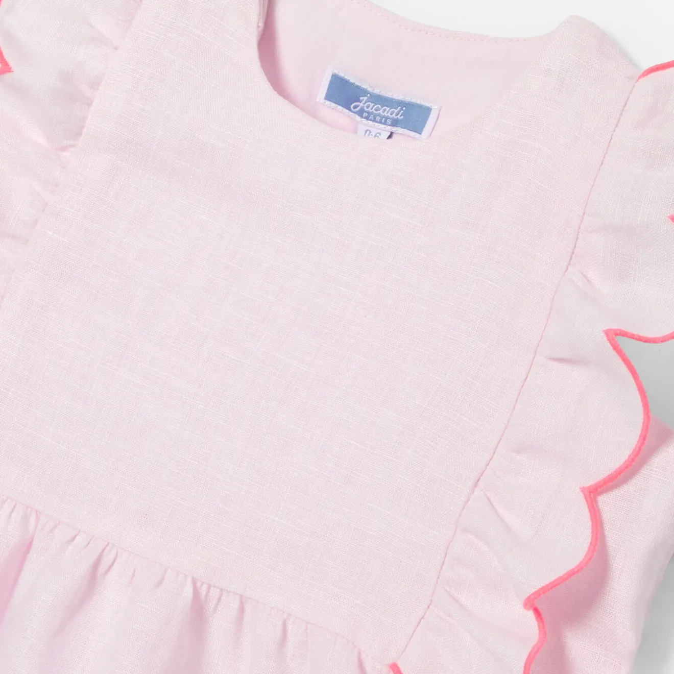Jacadi Schlafsäcke Und Decken|Schlafsäcke & Decken>Schlafsack aus Leinen 0–6 Monate ROSA BLASS JACADI