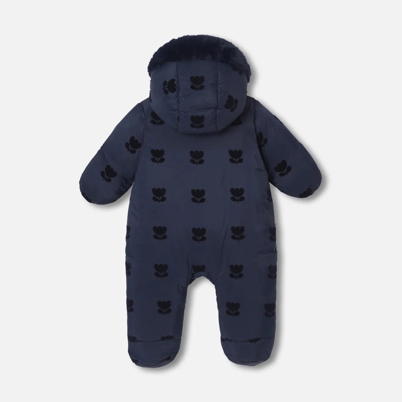 Jacadi Jacken & Mäntel|Schneeanzüge & Jacken>Schneeanzug aus Nylon für Baby Mädchen MARINEBLAU JACADI