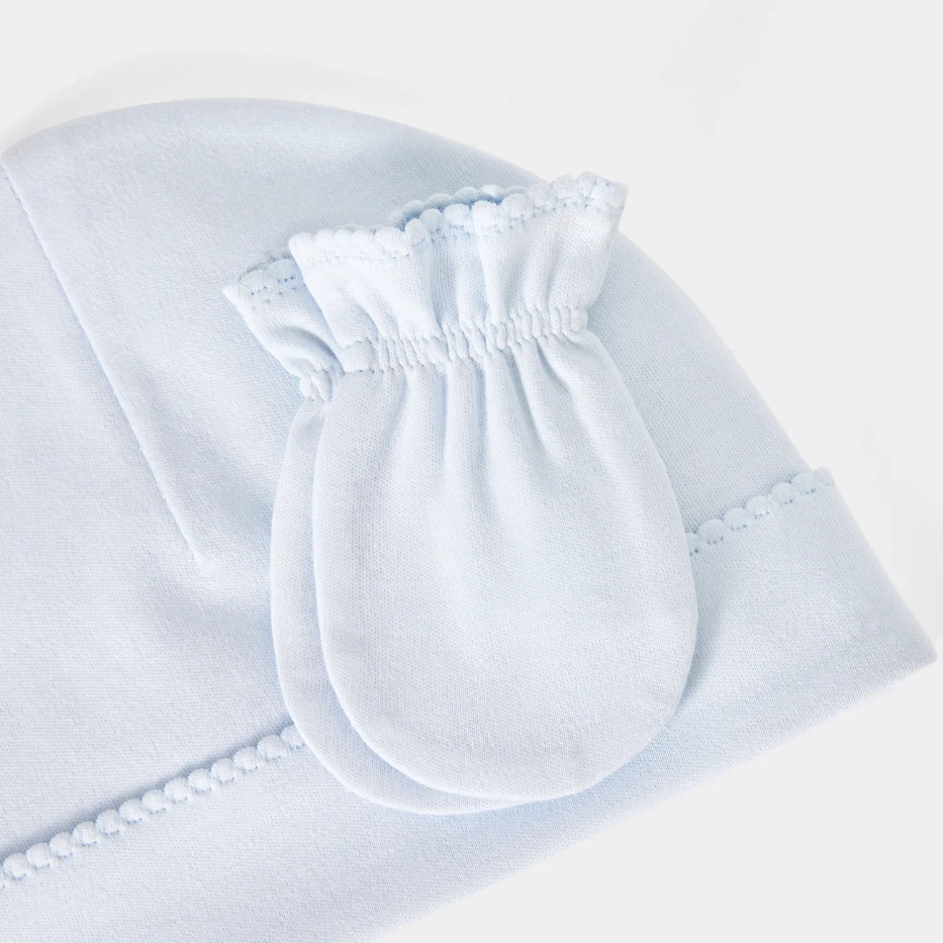 Jacadi Weitere Accessoires|Mützen, Schale Und Handschuhe>Set aus Mütze und Fäustlingen TÜRKIS JACADI