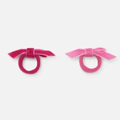 Jacadi Haar-Accessoires|Accessoires>Set mit 2 Haargummis Kleinkind Mädchen ROSA