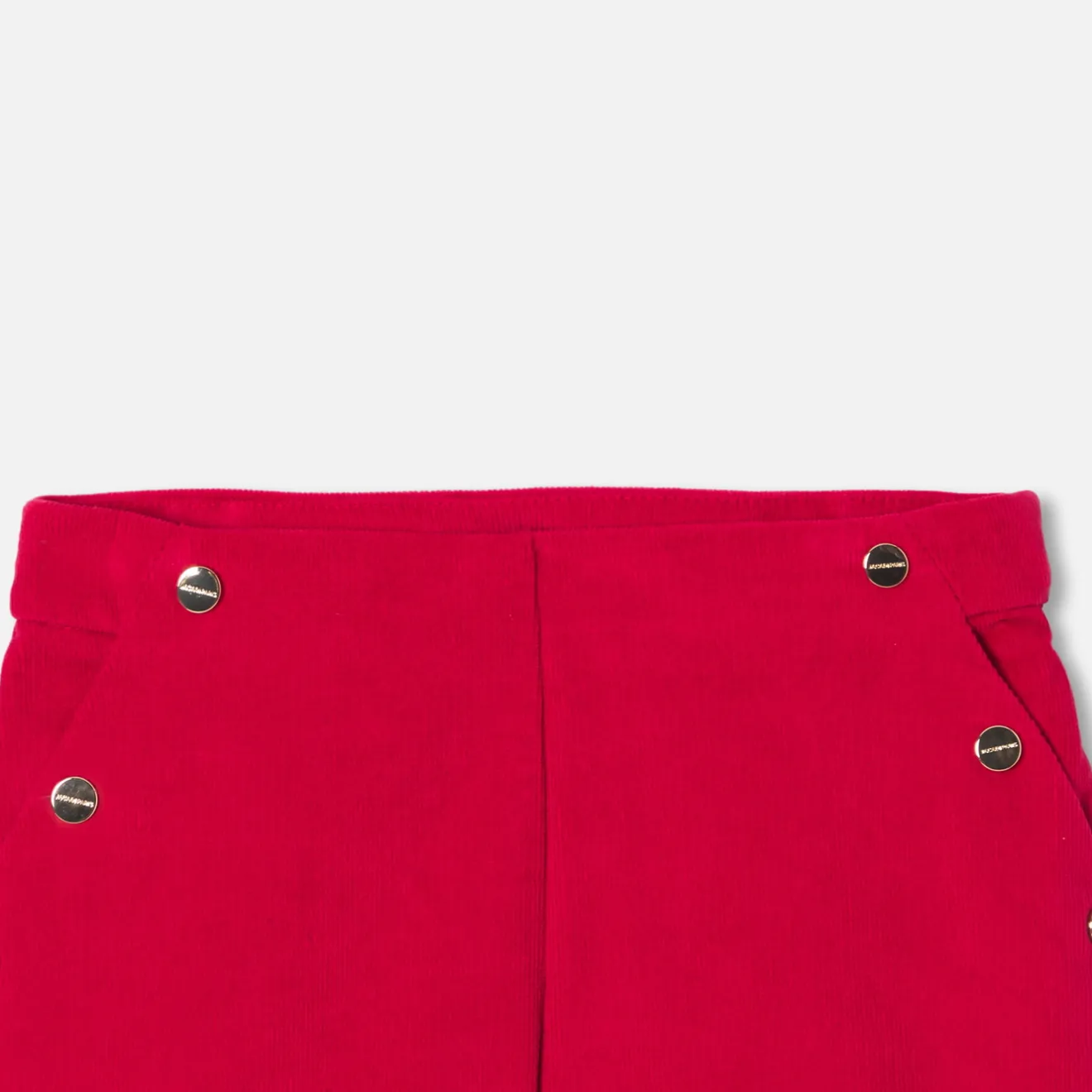 Jacadi Shorts & Kurze Overalls>Shorts aus Samt für Mädchen RUBINROT