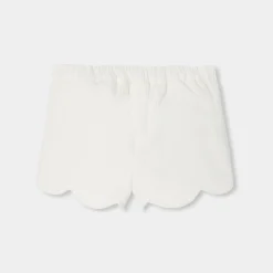 Jacadi Hosen & Shorts>Shorts aus Samt Kleinkind Mädchen WEICHES JACADI WEISS