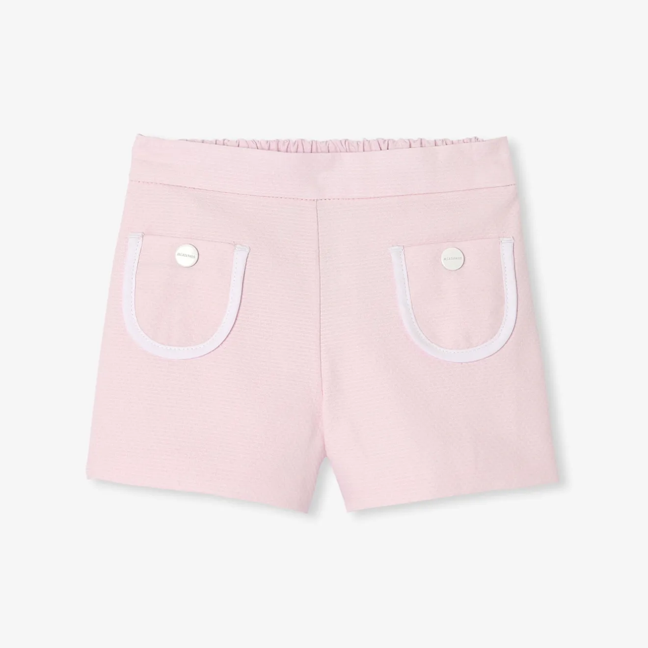 Jacadi Hosen & Shorts>Shorts für Mädchen aus Waffelpiqué ROSA PUDER JACADI