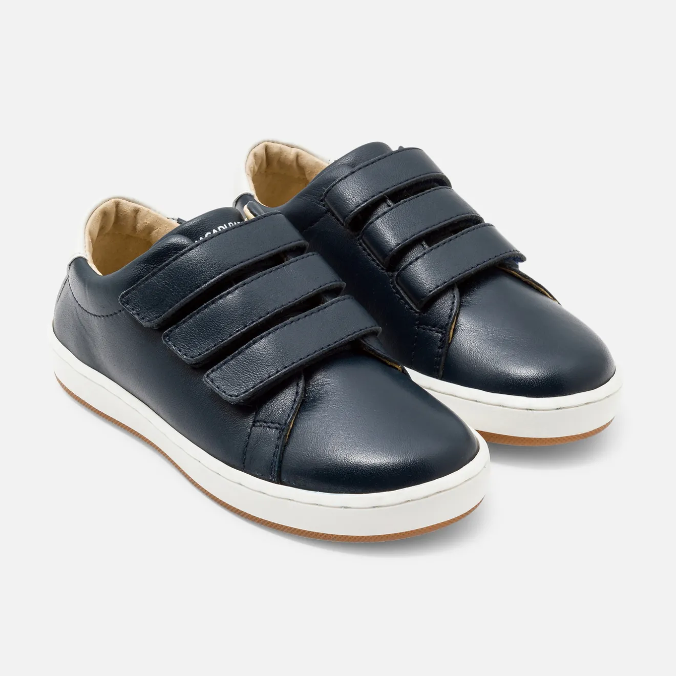 Jacadi Sneakers>Sneakers aus Glattleder für Jungen MARINEBLAU JACADI