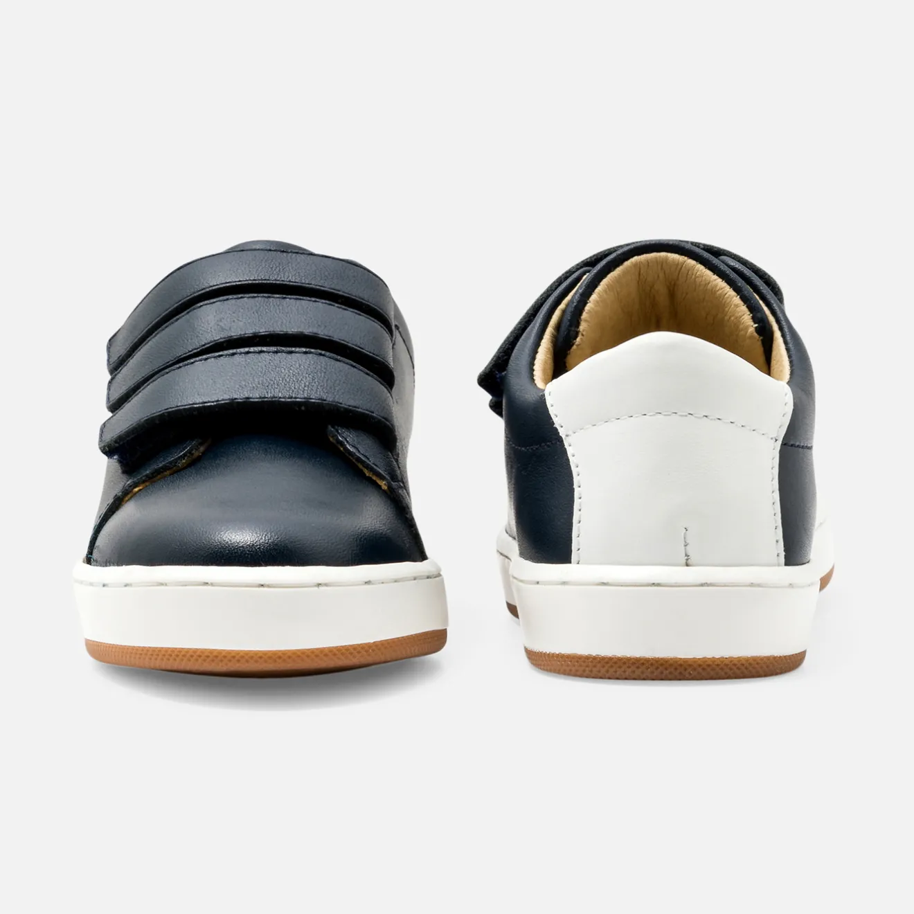 Jacadi Sneakers>Sneakers aus Glattleder für Jungen MARINEBLAU JACADI
