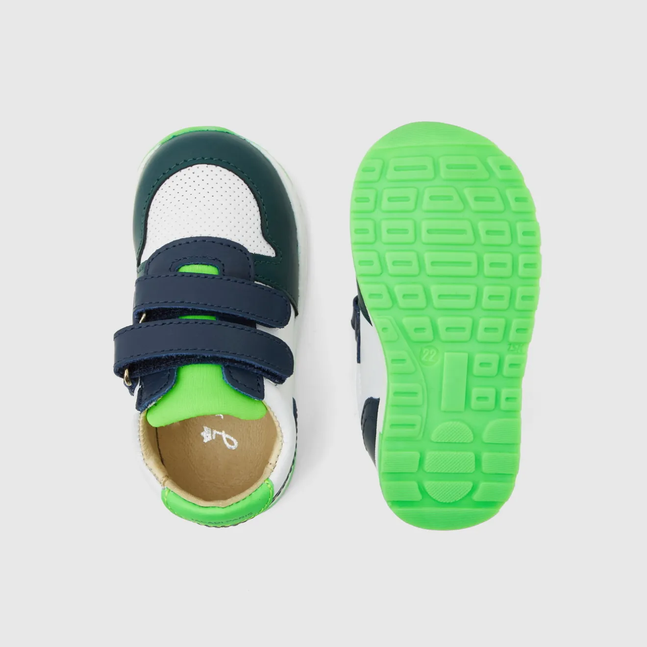 Jacadi Sneakers>Sneakers für Jungen MARINEBLAU/GRÜN