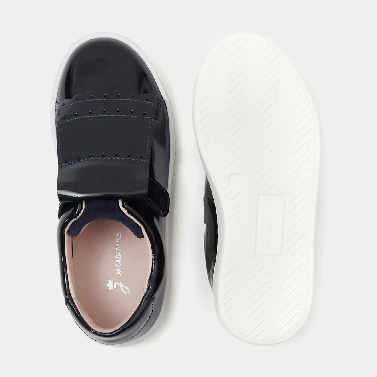 Jacadi Sneakers>Sneakers für Mädchen mit herausnehmbarer Lasche MARINEBLAU JACADI