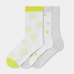 Jacadi Accessoires|分类为空>Socken für Mädchen im Set NEON GELB
