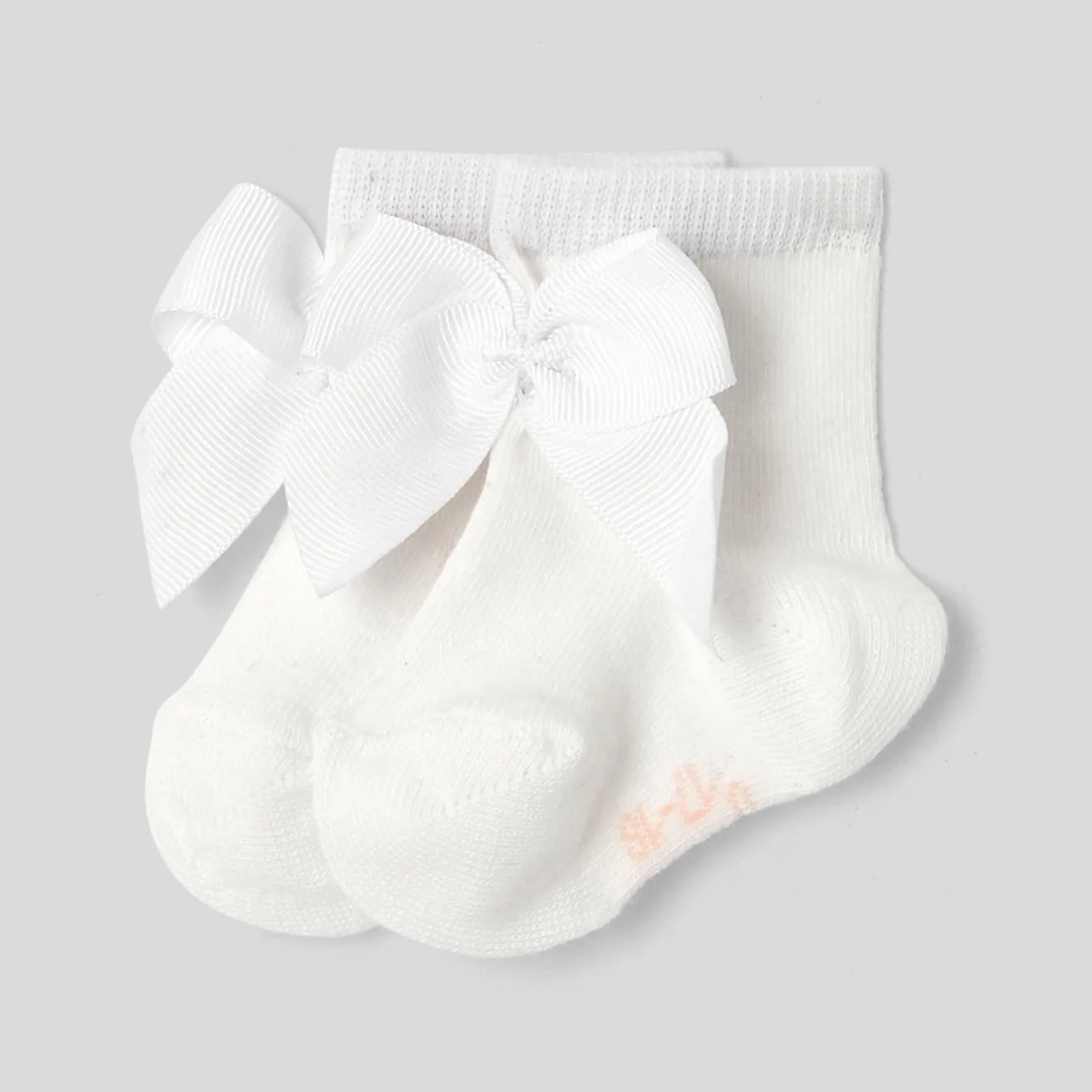 Jacadi Socken, Strumpfhosen Und Stiefelchen|Socken Und Strumpfhosen>Socken mit Schleife für Mädchen JACADI WEISS