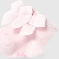 Jacadi Socken, Strumpfhosen Und Stiefelchen|Socken Und Strumpfhosen>Socken mit Schleife für Mädchen ROSA BLASS JACADI