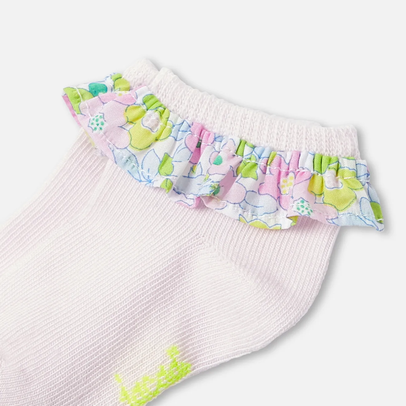 Jacadi Accessoires>Socken mit Volants für Baby Mädchen ROSA BLASS JACADI