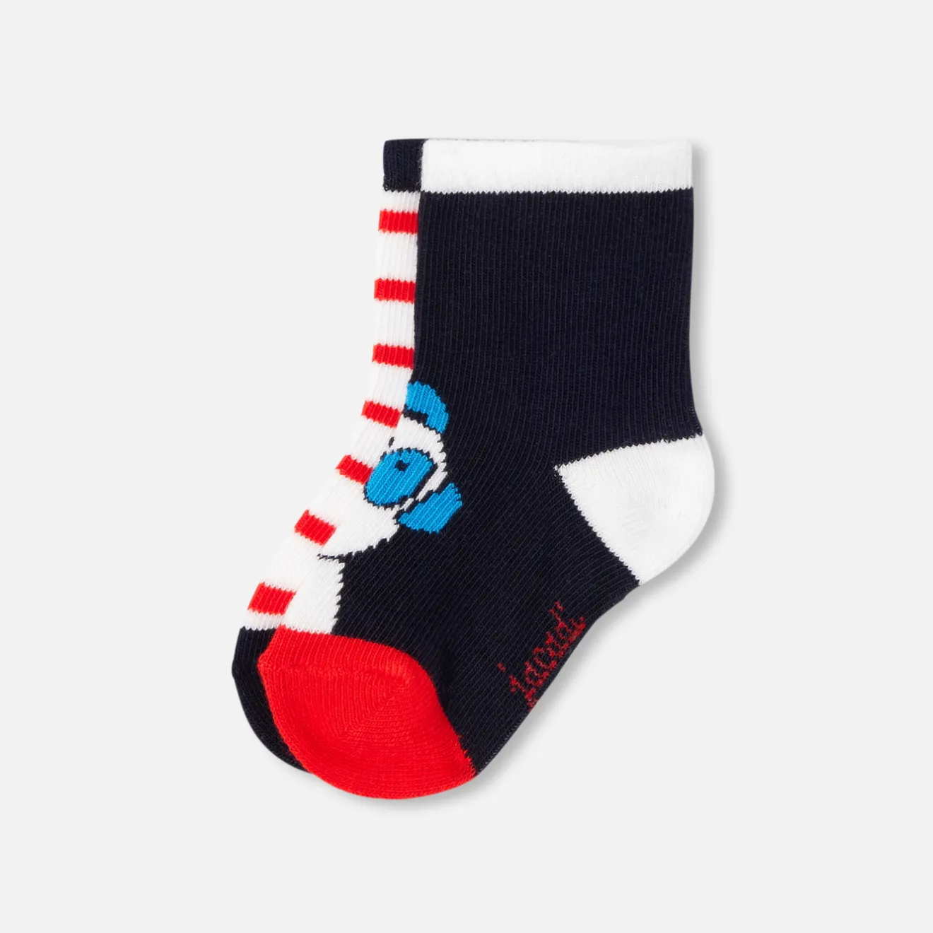 Jacadi Socken Und Stiefelchen|Socken>Socken-Duo für Baby Jungen MARINEBLAU/MEHRFARBIG