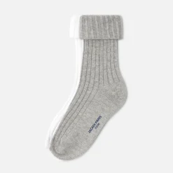 Jacadi Accessoires|Socken Und Stiefelchen>Socken-Duo für Jungen WEISS/GRAU