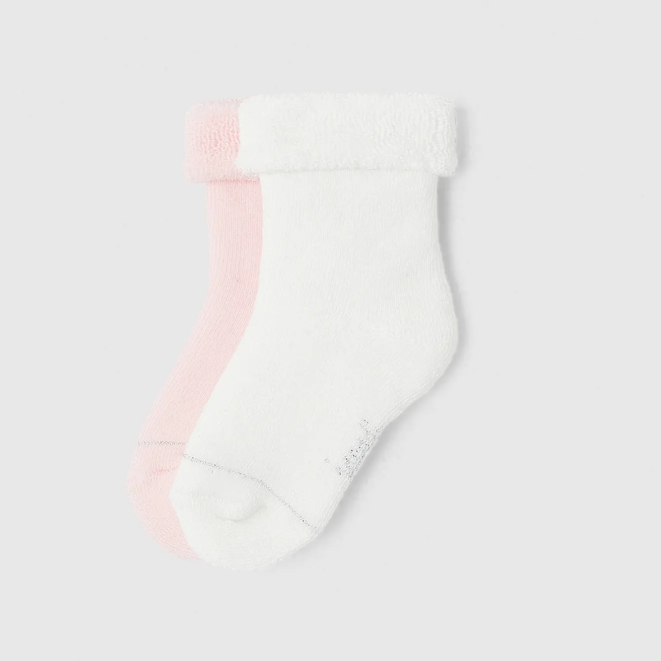 Jacadi Socken, Strumpfhosen Und Stiefelchen|Socken Und Strumpfhosen>Socken-Duo für Mädchen WEISS/ROSA